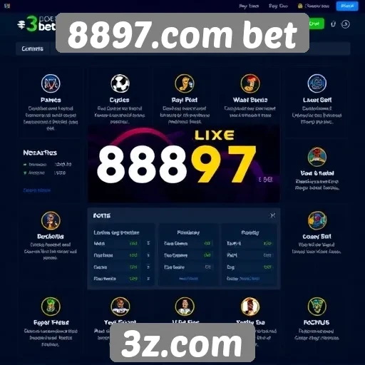 Recursos e funcionalidades do site 8897.com bet